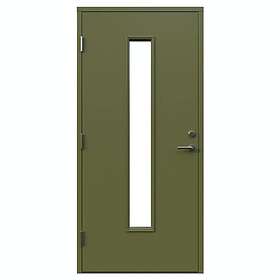 Leksandsdörren Ytterdörr Vargnäs 10x20 V NCS S-5020-G70Y 1020VV83G_Grön