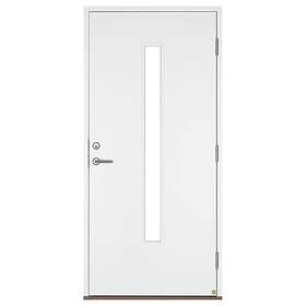 Leksandsdörren Ytterdörr Laknäs 90x200 Vänster Vit 0920VV66G