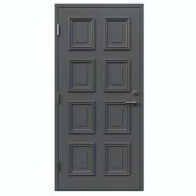 Leksandsdörren Ytterdörr Gråda 10x21 V NCS S-6000-N 1021VV56_Grå