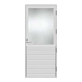 Kaski Ytterdörr Träpaneldörr Rovaniemi Svart Lasyr 90x200 H 19369-9x20H_Svart