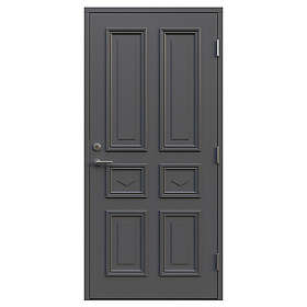 Leksandsdörren Ytterdörr Edshult 09x21 V NCS S-6000-N 0921VV68_Grå