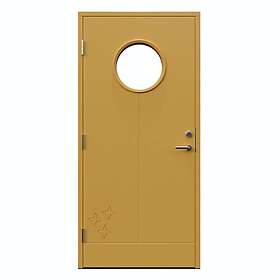 Leksandsdörren Ytterdörr Berg 9x20 V NCS S-2040-Y20R 0920VV23GR_Gul