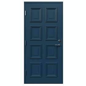 Leksandsdörren Ytterdörr Gråda 9x20 V NCS S-6020-B 0920VV56_Blå