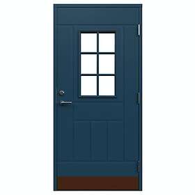 Leksandsdörren Ytterdörr Tibble Glas 9x20 H NCS S-6020-B 0920HV7G_Blå