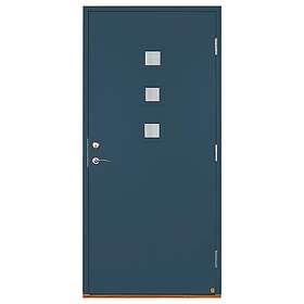 Leksandsdörren Ytterdörr Saltö Klarglas Blå 90x200 Vänster S 6020-B 0920VV48G_Blå