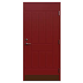Leksandsdörren Ytterdörr Tibble 10x21 H NCS S 4050-Y90R 1021HV7_Röd