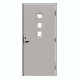 Leksandsdörren Ytterdörr Boda 9x20 H NCS S-1502-Y50R 0920HV49G_LGrå