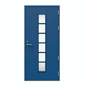 Kaski Ytterdörr San Sebastian Thermo 10x21 H Röd NCS S 4050-R 19612-10x21H_Röd