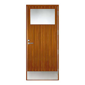 Kaski Ytterdörr Träpaneldörr Högfors Vit Lasyr 100x210 H 19371-10x21H