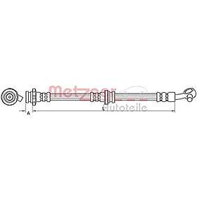 Metzger Bromsslang 4111546