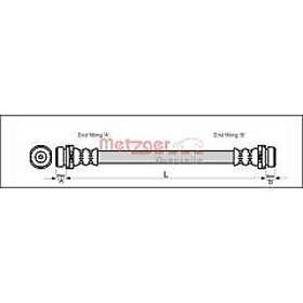 Metzger Bromsslang 4112526