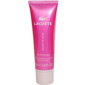 lacoste touch of pink body lotion