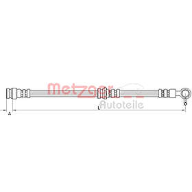Metzger Bromsslang 4111633