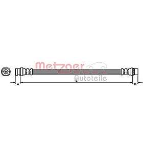 Metzger Bromsslang 4110990