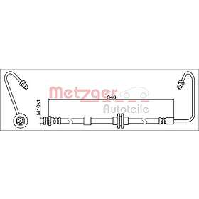 Metzger Bromsslang 4119371