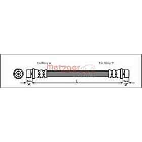 Metzger Bromsslang 4114748