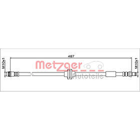 Metzger Bromsslang 4111792