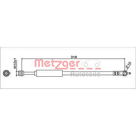 Metzger Bromsslang 4111629