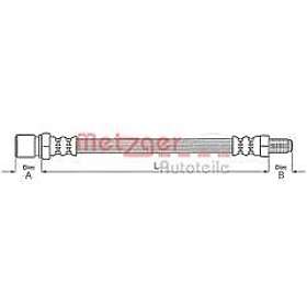 Metzger Bromsslang 4118508