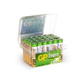 GP Batteries Super Alkaline AAA/LR03 24-pack