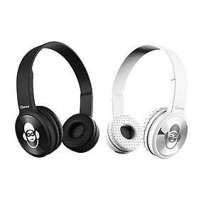 iDance Twin Pack Bluetooth Headphones Wireless On Ear