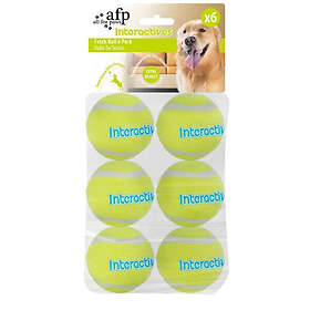 All For Paws Fetch N Treat Extrabollar 6.5 cm 6-pack