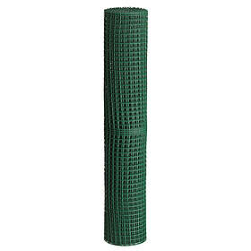 Hortus Villastängsel Grön 25x30 mm Garden fence plastic, mesh 2,5x3.0 cm, 0,6 x 10 m, green 107-642