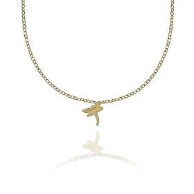 CU Jewellery Dragonfly Halsband Guld