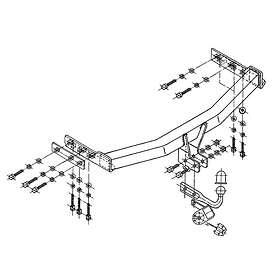 Primera Dragkrok STEINHOF STN-090 Nissan '02-