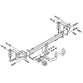 Bravo Dragkrok STEINHOF STF-048 Fiat '06-