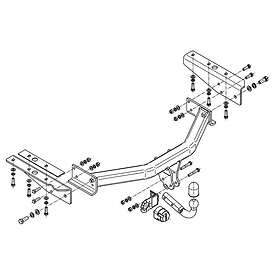 Jeep Dragkrok STEINHOF STJ-054 Cherokee '08-, Dodge Nitro '06-12