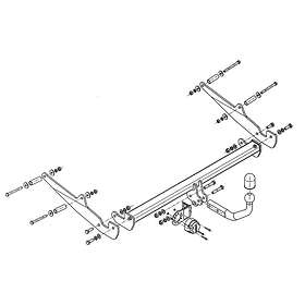 Clio Dragkrok STEINHOF STR-029 Renault '12-