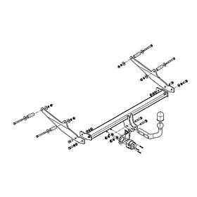 Clio Dragkrok STEINHOF STR-024 Renault Crandtour '08-