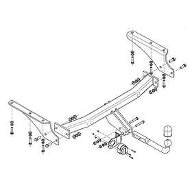 Jeep Dragkrok STEINHOF STJ-061 Cherokee '01-08