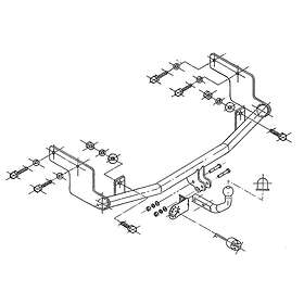 Carisma Dragkrok STEINHOF STM-300/1 Mitsubishi '95-06