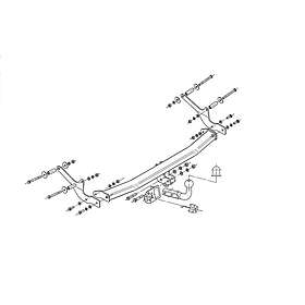 Clio Dragkrok STEINHOF STR-022 Renault '05-