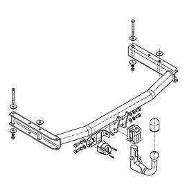 Avant Dragkrok STEINHOF STA-084 Audi A4, A4 '00-04