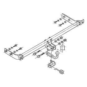 Variant Dragkrok STEINHOF STV-098 VW Passat, Passat '88-97