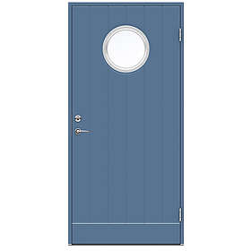 Swedoor Jeld-Wen Ytterdörr Coral Klarglas 9x21 H Blå 960996Num5020R90B