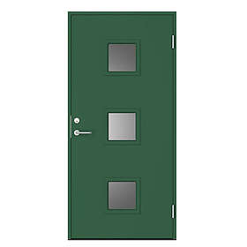 Swedoor Jeld-Wen Ytterdörr Catavu C7030 Klarglas 9X21 S 6020-G10Y 888X2080MM V 5280185num6020-G10Y