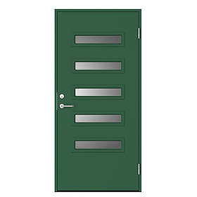 Swedoor Jeld-Wen Ytterdörr Catavu C7050 Klarglas 9X21 S 6020-G10Y 888X2080MM H 5280146num6020-G10Y