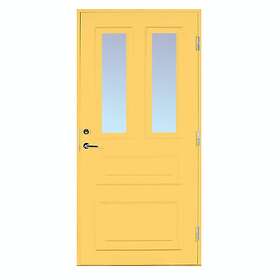 Scandidoor Ytterdörr Runn 9x20 Vä LjusGul Frost 81481