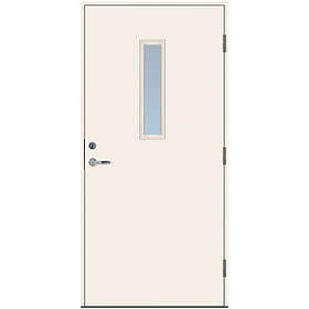 Scandidoor Ytterdörr Karl Vit Klarglas 60070-SD
