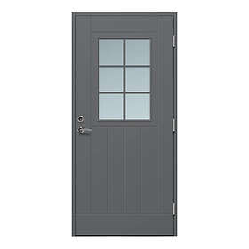Nordiska Fönster Ytterdörr Tempo Classic 10x21 H Grå L14CTMG1021HH