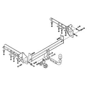 Subaru Dragkrok STEINHOF STS-370 Forester '13-