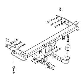 Grand Dragkrok STEINHOF STJ-056 Jeep Cherokee '10-
