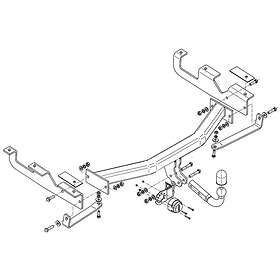 Grand Dragkrok STEINHOF STJ-060 Jeep Cherokee '98-05