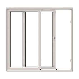 NorDan Skjutdörr HelAlu Aluminium 2-Delad 26X21 ASD