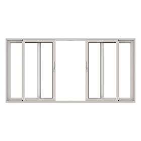 NorDan parskjutdörr HelAlu Aluminium 4-Delad 48X22 ASD-2