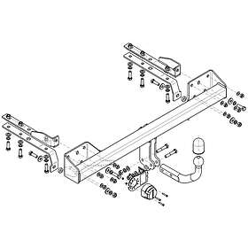 Subaru Dragkrok STEINHOF STS-416 Legacy Estate '09-